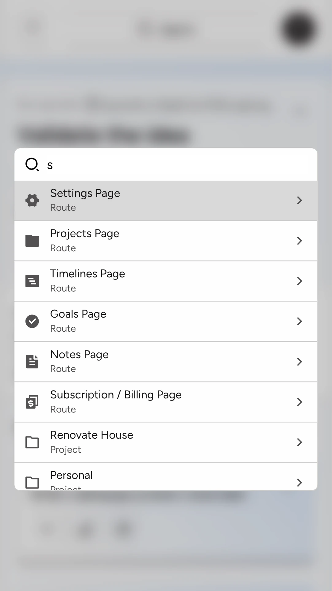Mobile search